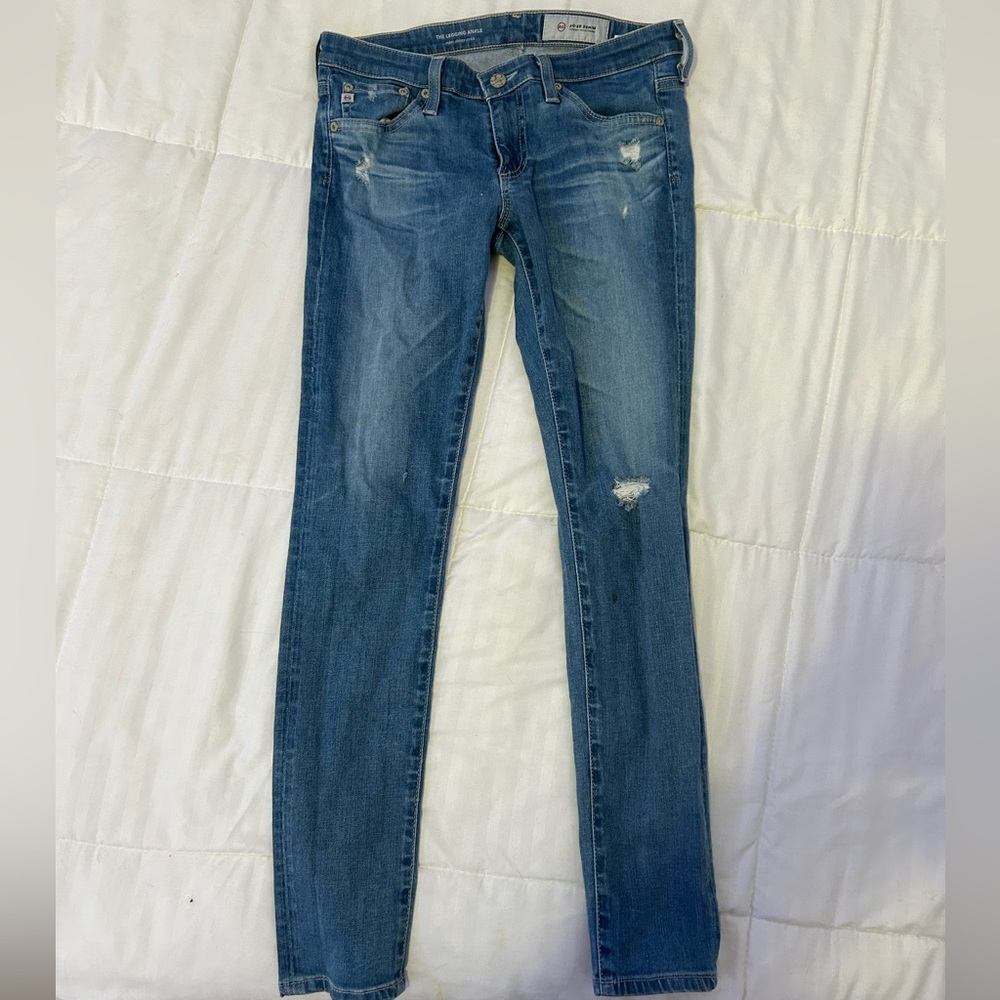AG-ED DENIM SUPER SKINNY ANKLE JEANS ✨